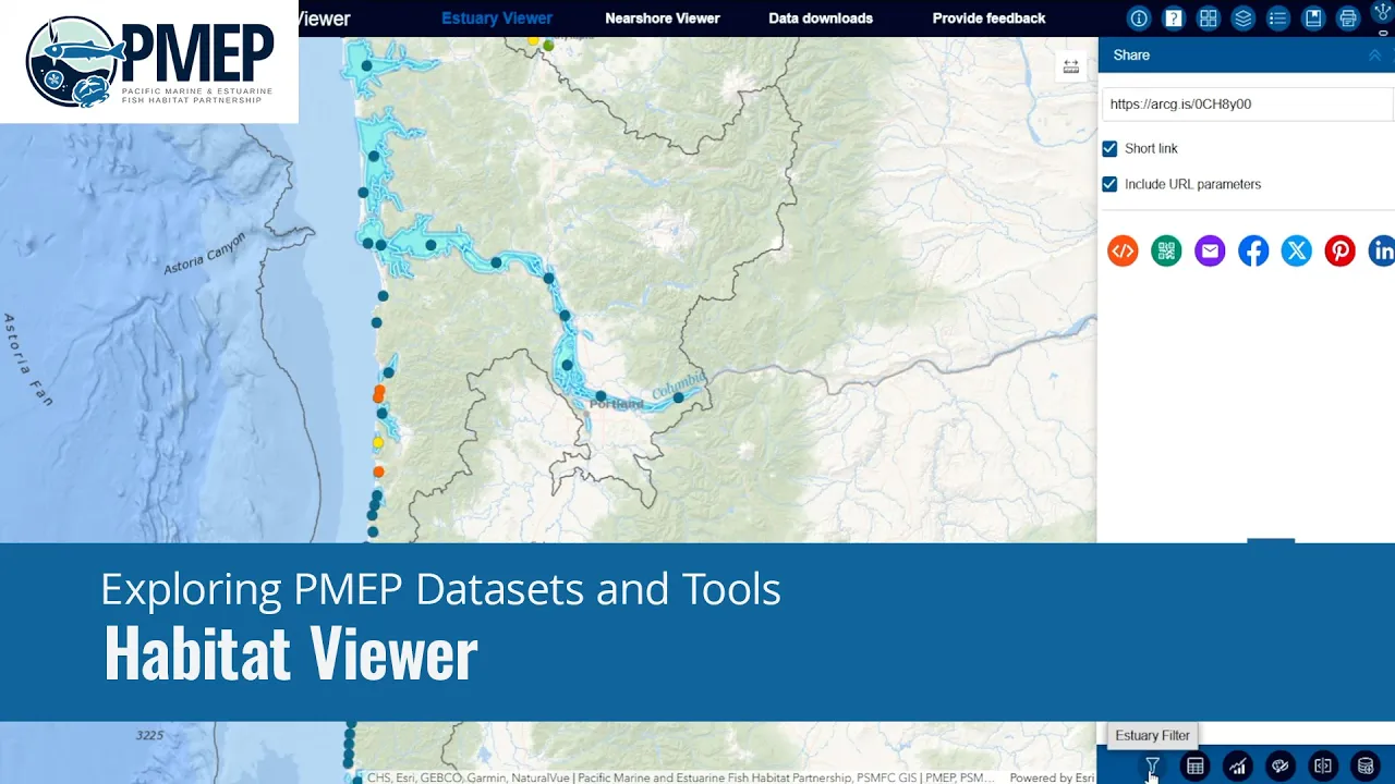 West Coast Estuary and Nearshore Habitat Viewer